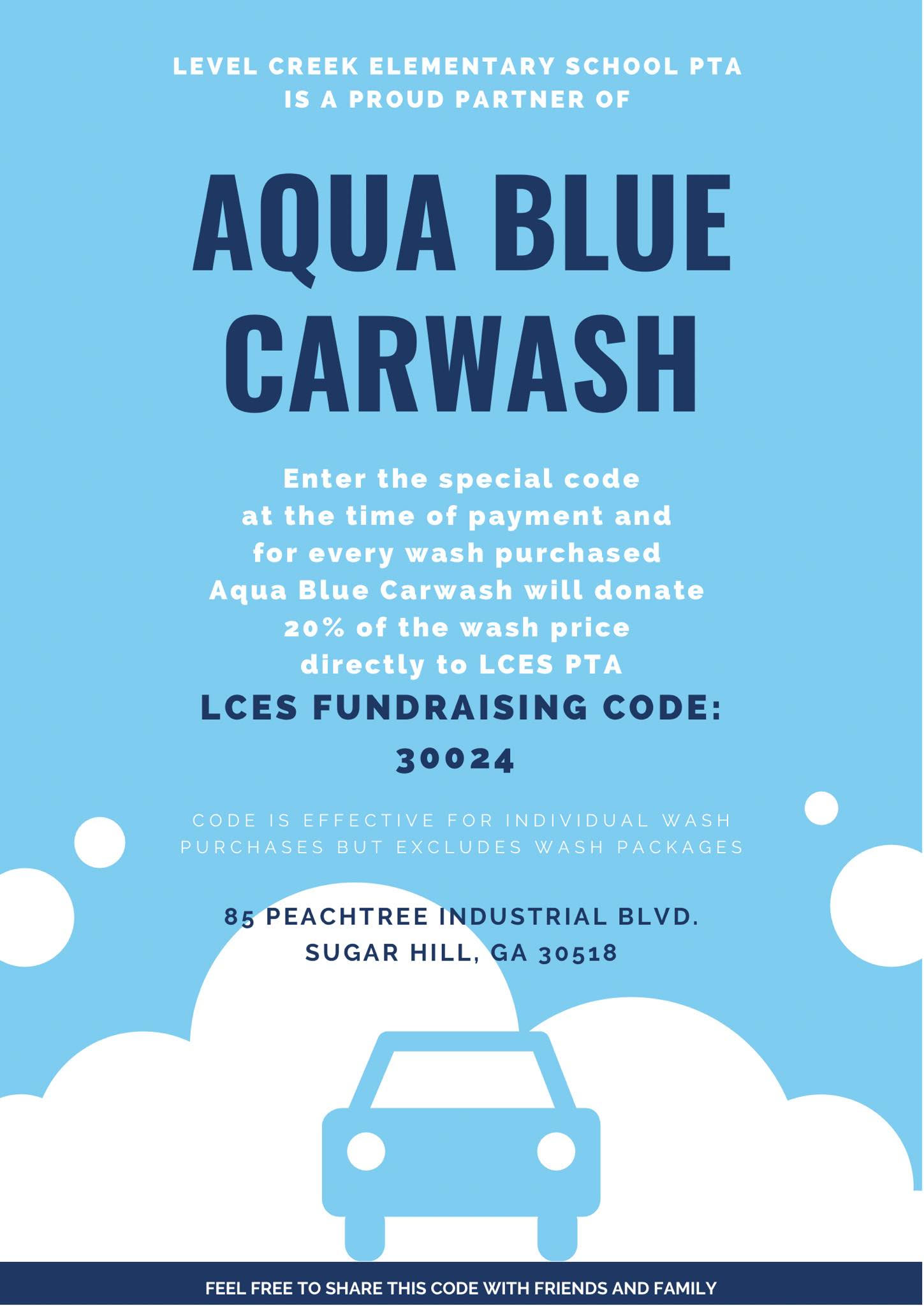 aqua blue carwash